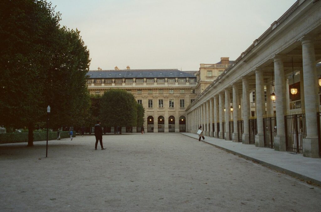 Louvre Palace Paris colonnade
